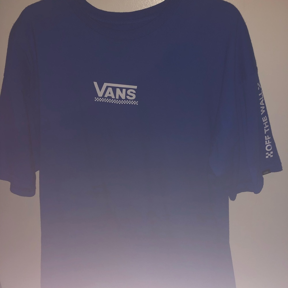 Blue vans tee shirt